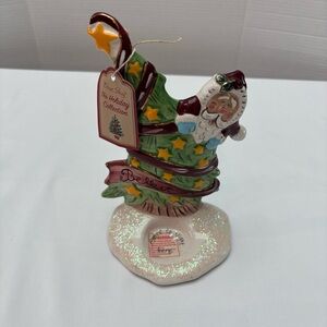 NWT Blue Sky Clayworks Believe Christmas Tree by Heather Goldminc